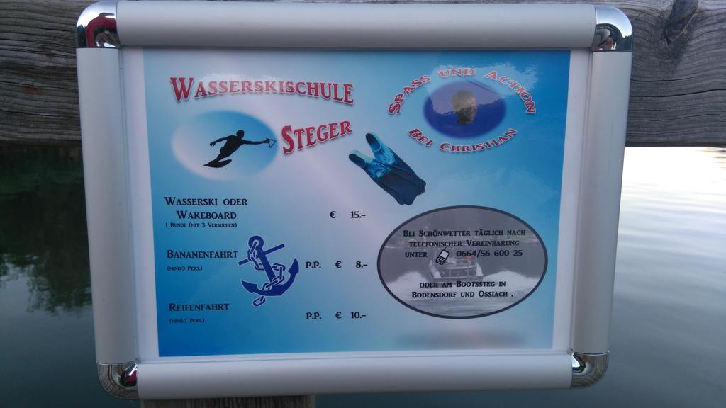 Ferienwohnung Christian Am Ossiachersee 보덴스도르프 외부 사진